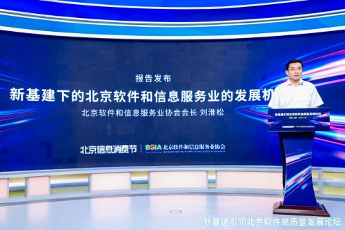 新基建下的北京软件和信息服务业发展机遇 研究报告发布
